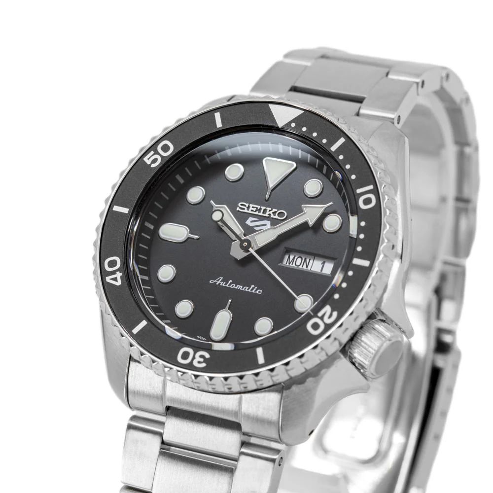 Seiko Men's SRPD55K1 5 Sports Black Dial Dial Watch - Image 12