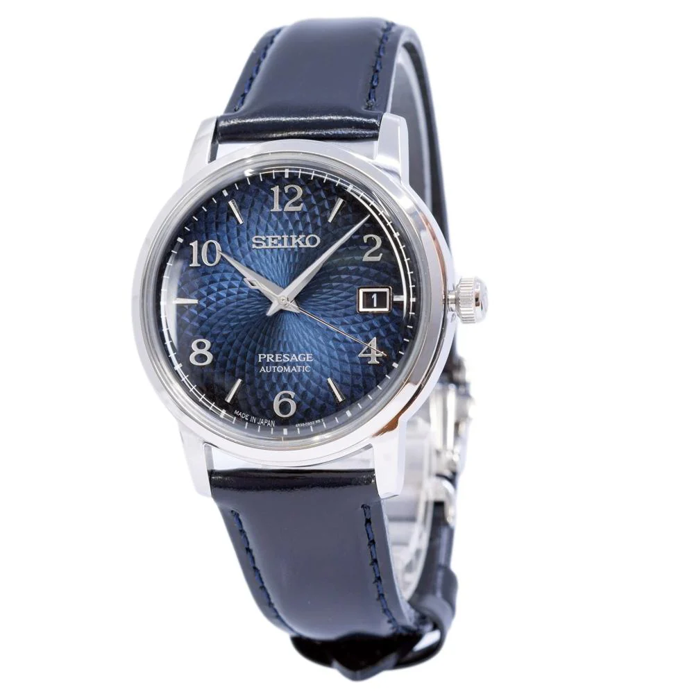 Seiko Men's SRPE43J1 Presage Blue Dial Watch