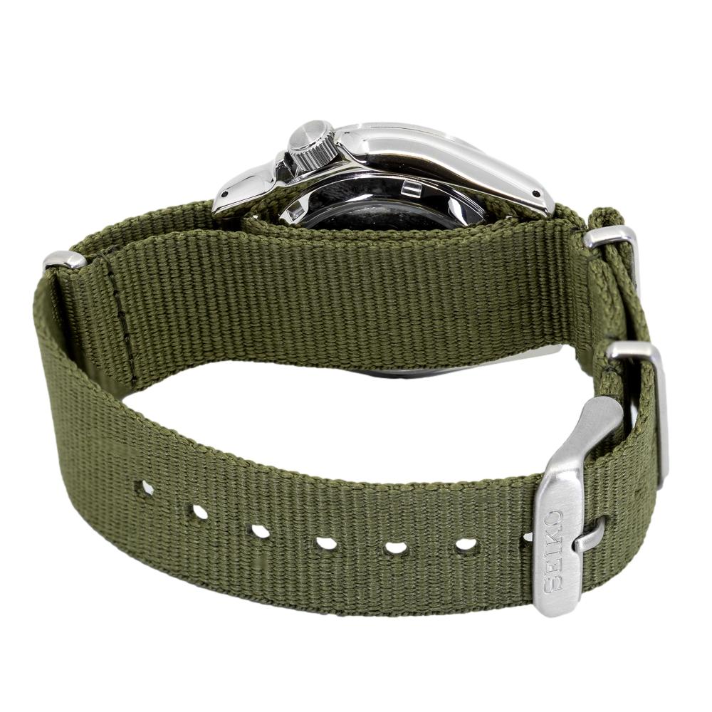 Seiko Men's SRPE65K1 5 Sports Green Dial Watch - Image 4