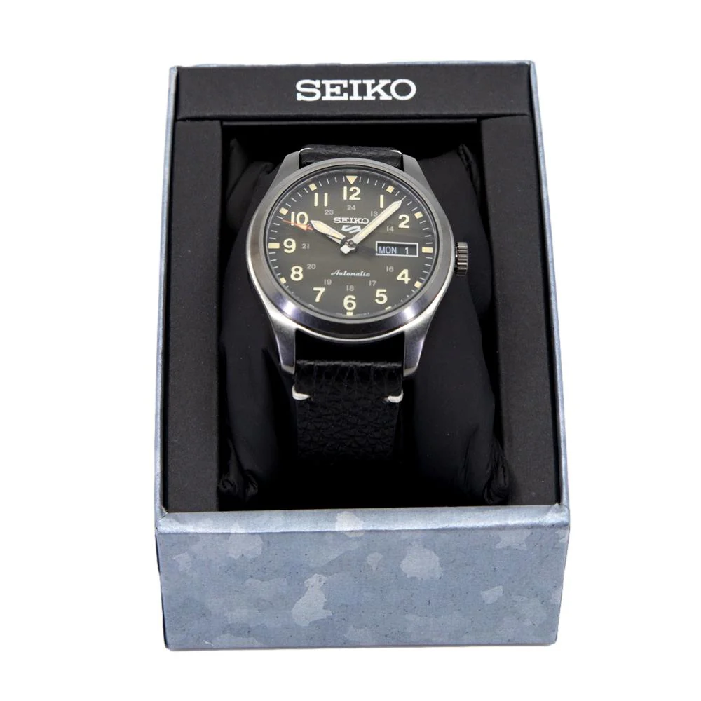 Seiko Men's SRPG41K1 Sport Black Dial Auto Watch - Image 7