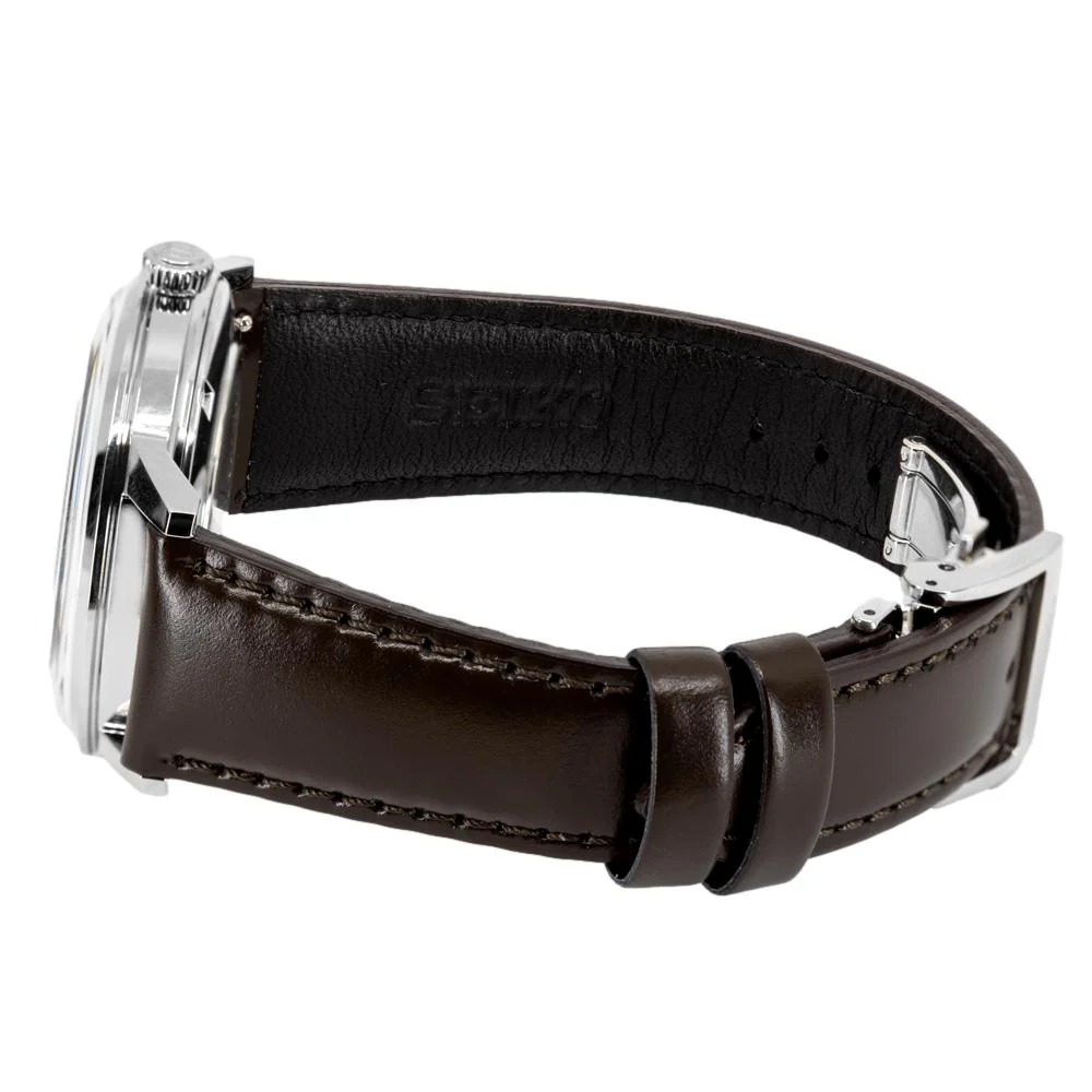 Seiko Men's SRPJ17J1 Presage Brown Watch - Image 3