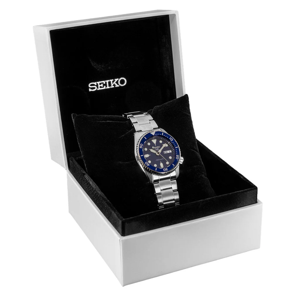 Seiko Men's SRPL77K1 5 Sports 38mm Automatic - Image 9