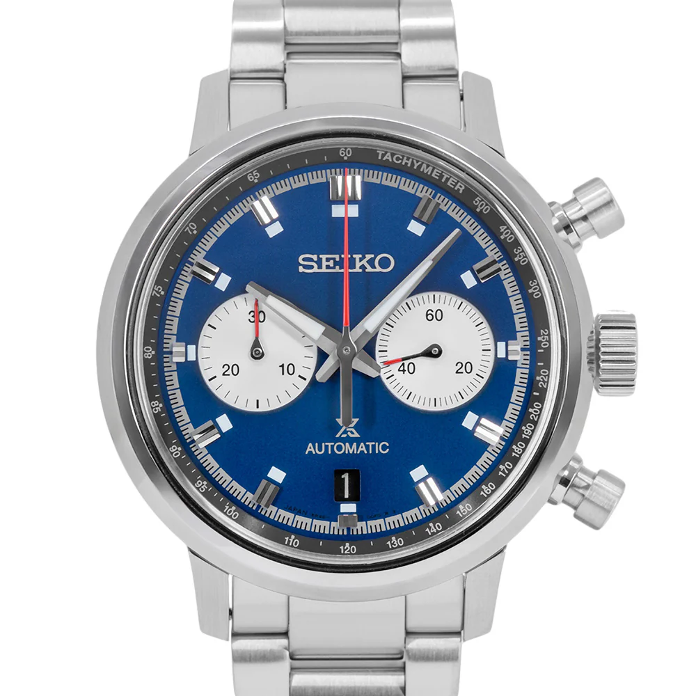 Seiko Men's SRQ043J1 Prospex Speedtimer Auto Chronograph - Image 2