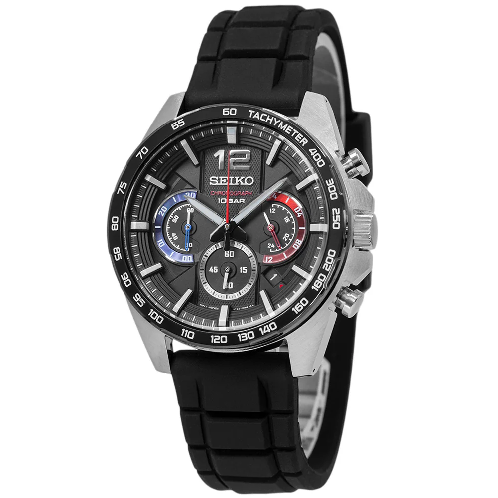 Seiko Men's SSB347P1 Discover More 44mm Quartz Chronograph - Image 11