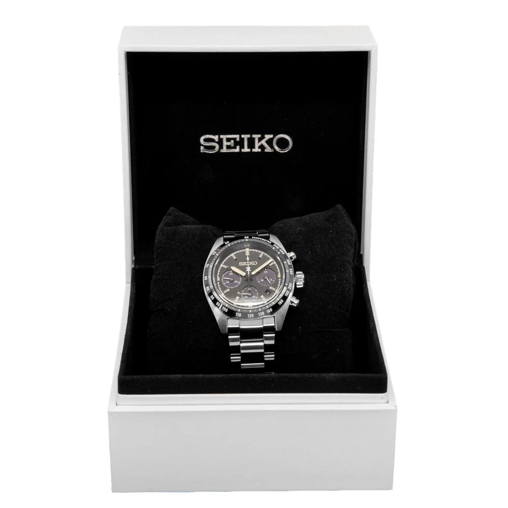 Seiko Men's SSC819P1 Prospex Speedtimer Chrono Solar - Image 7