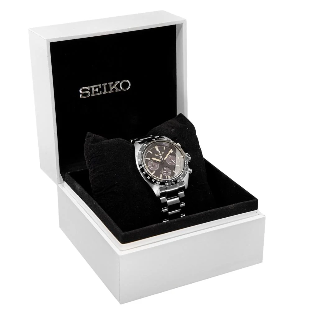 Seiko Men's SSC819P1 Prospex Speedtimer Chrono Solar - Image 8