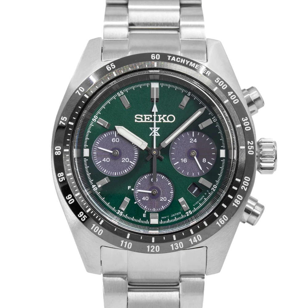 Seiko Men's SSC933P1 Prospex Speedtimer Montre Quartz Solar - Image 2