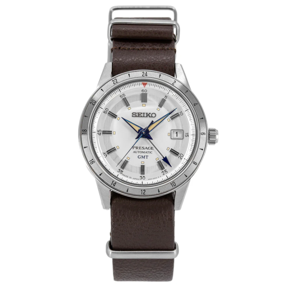 Seiko Men's SSK015J1 Presage Style 60's Auto GMT Ltd. Ed. - Image 2