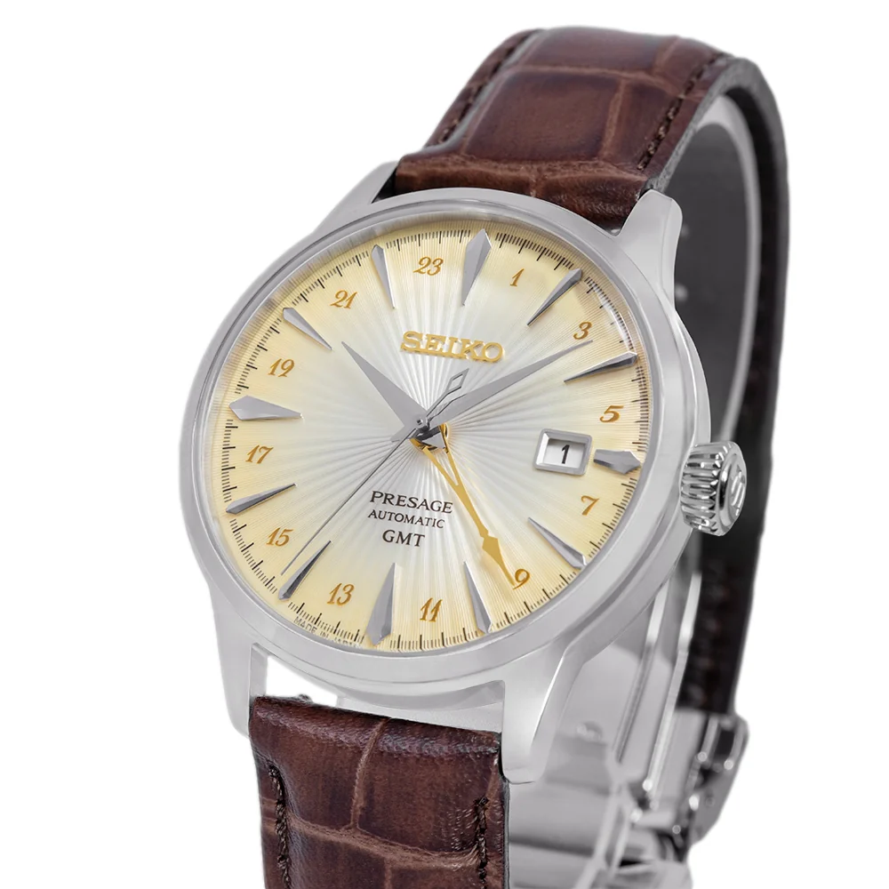 Seiko Men's SSK041J1 Presage Cocktail Auto GMT - Image 10