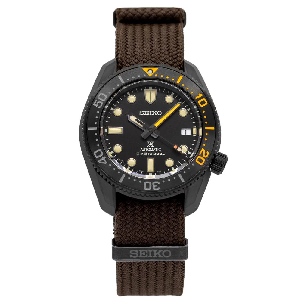 Seiko SPB255J1 Marine Master 200 M Black LT.ED Watch - Image 2
