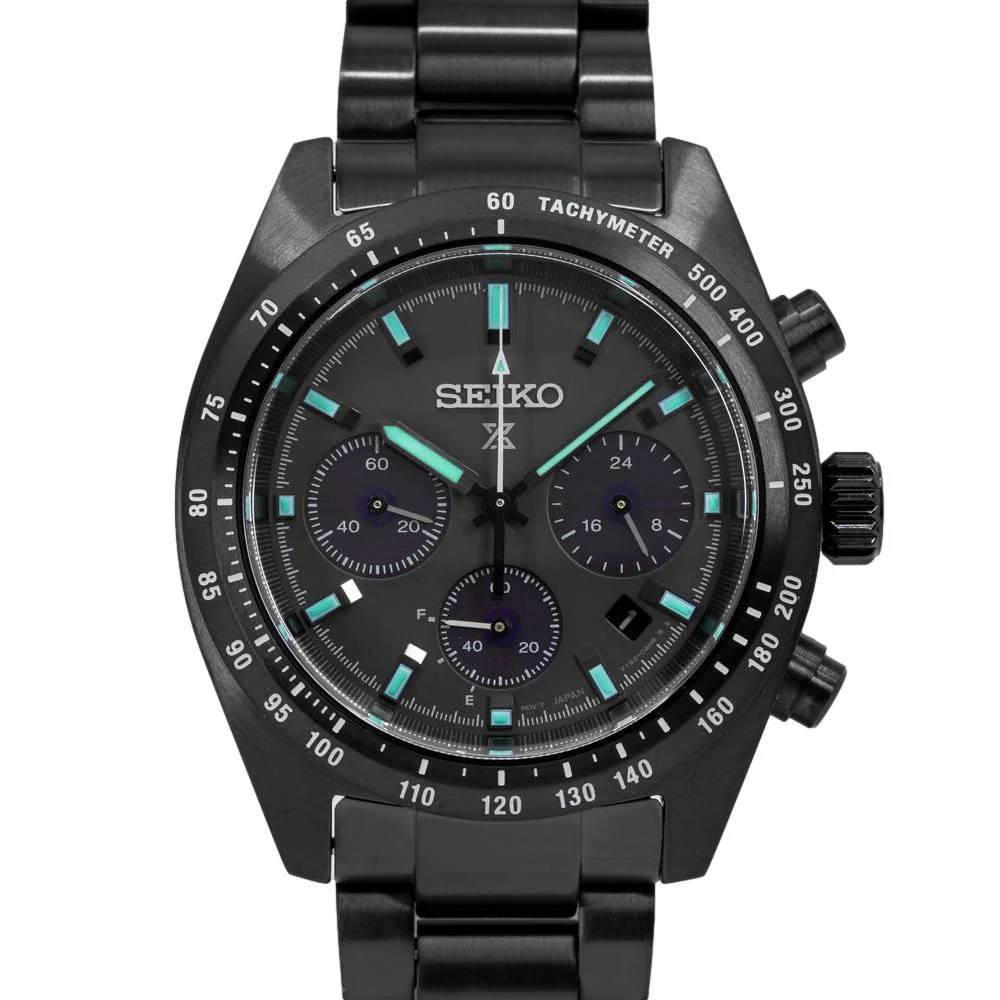 Seiko SSC917P1 Black Series Prospex Speedtimer Night Vision - Image 2