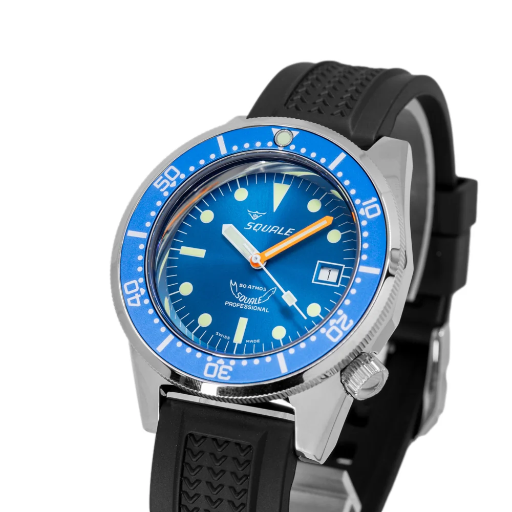 Squale 1521.OCN.VO 1521 Ocean Blue Dial 50 ATM + BRACELET - Image 11