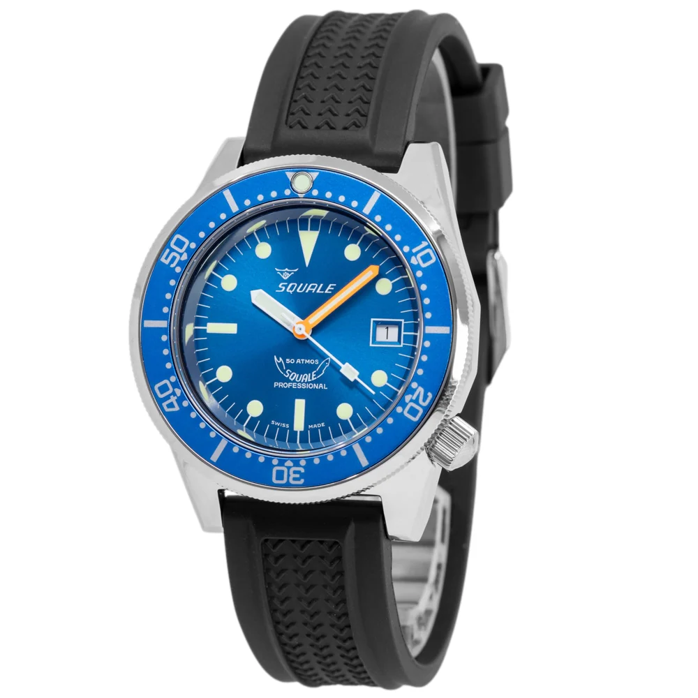 Squale 1521.OCN.VO 1521 Ocean Blue Dial 50 ATM + BRACELET - Image 2