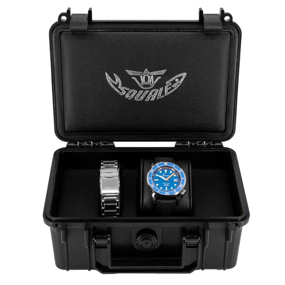 Squale 1521.OCN.VO 1521 Ocean Blue Dial 50 ATM + BRACELET - Image 8