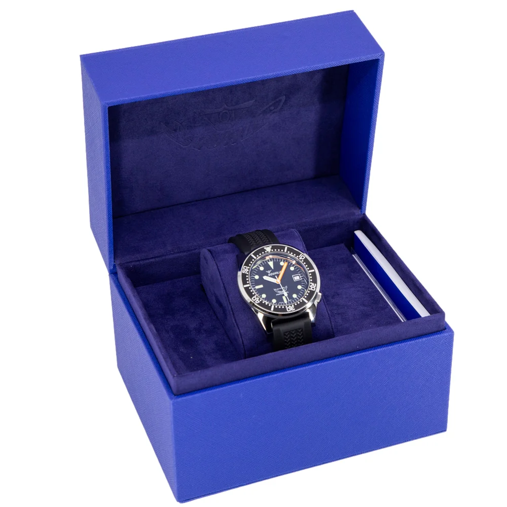 Squale Men's 1521CL.VO Classic Black Dial 50 ATM Automatic - Image 3