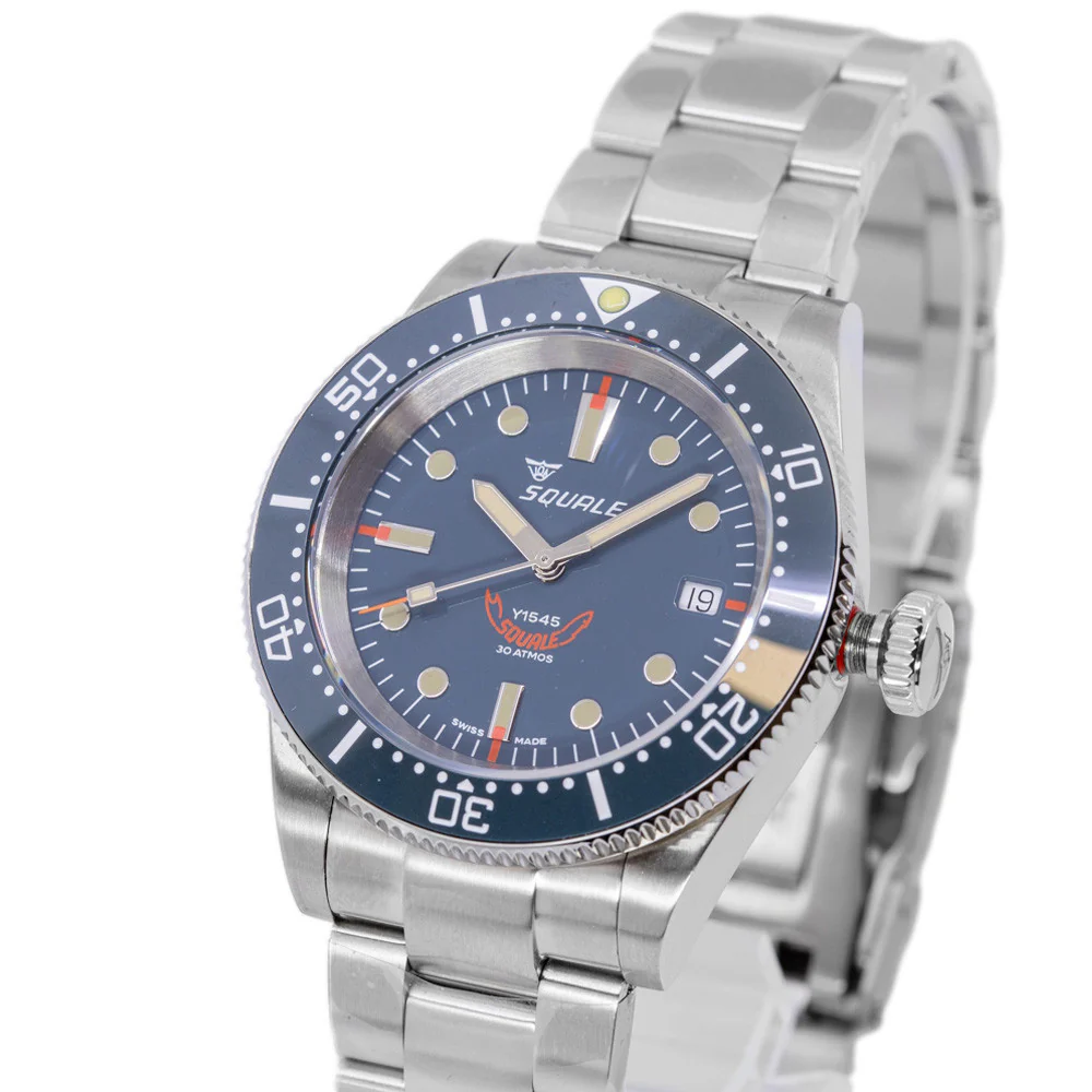 Squale Men's 1545GG.AC 1545 Grey 40mm Automatic - Image 4