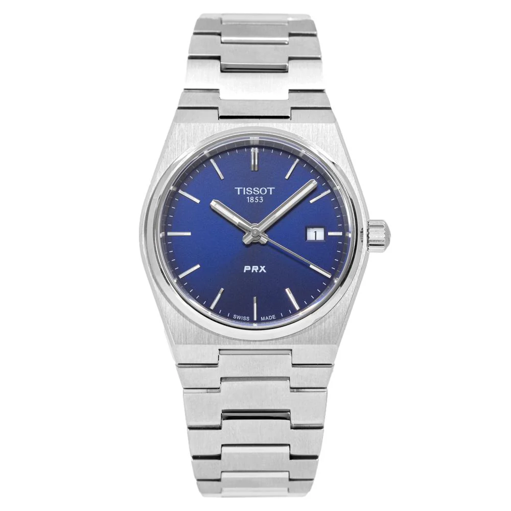 Tissot Ladies T137.210.11.041.00 PRX Blue Dial 35mm Watch - Image 2