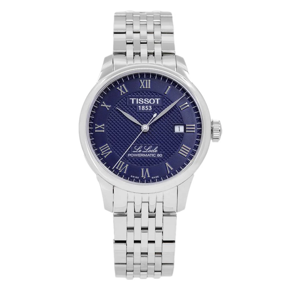 Tissot Men's T006.407.11.043.00 Le Locle Blue Dial Watch - Image 2