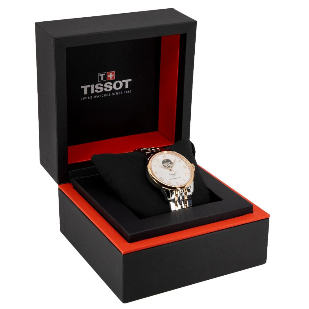 Tissot Men's T006.407.22.033.02 Le Locle Open Heart Watch - Image 9