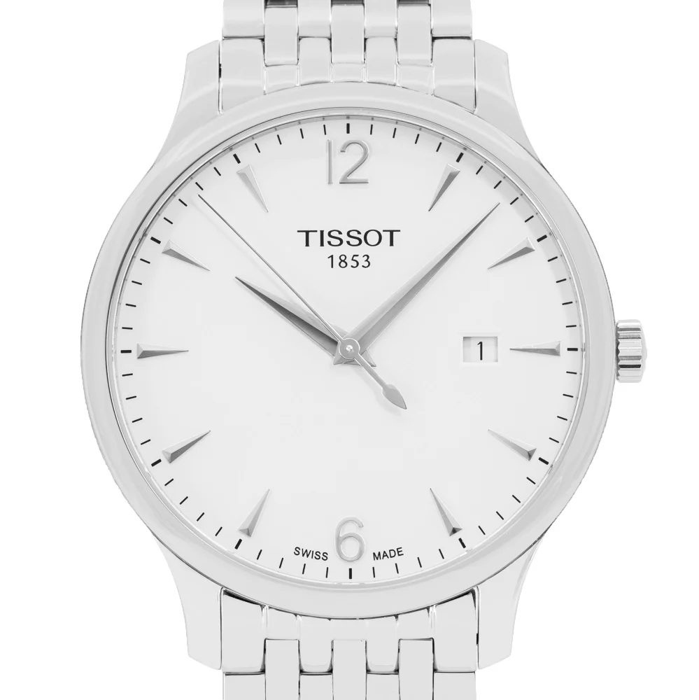 Tissot Men's T063.610.11.037.00 Tradition Silver Dial Quartz - Image 3