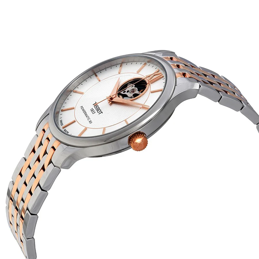 Tissot Men's T063.907.22.038.01 Tradition TwoTone Dial Auto - Image 4