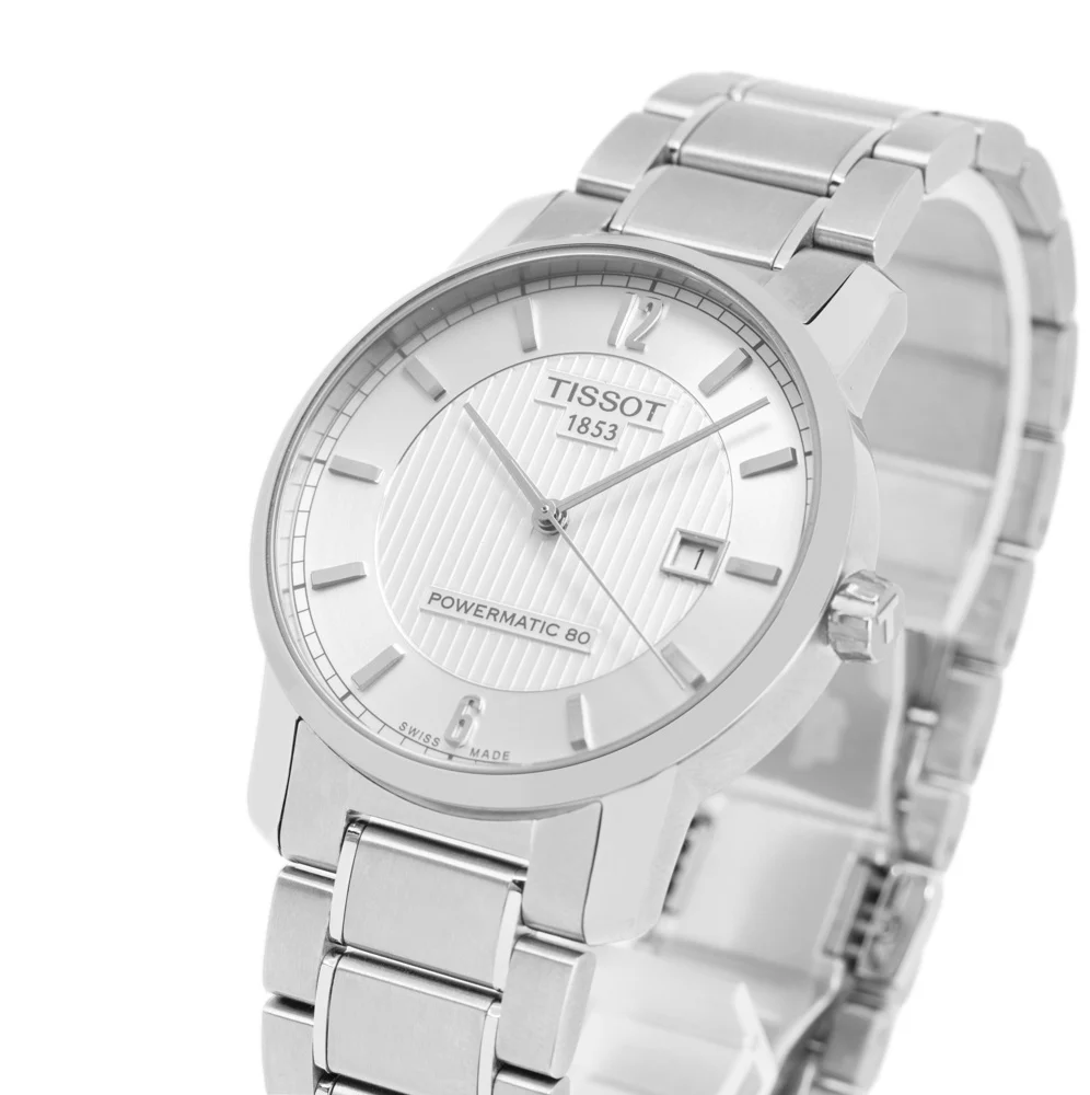 Tissot Men's T087.407.44.037.00 T-Classic 40mm Titanium Auto - Image 10