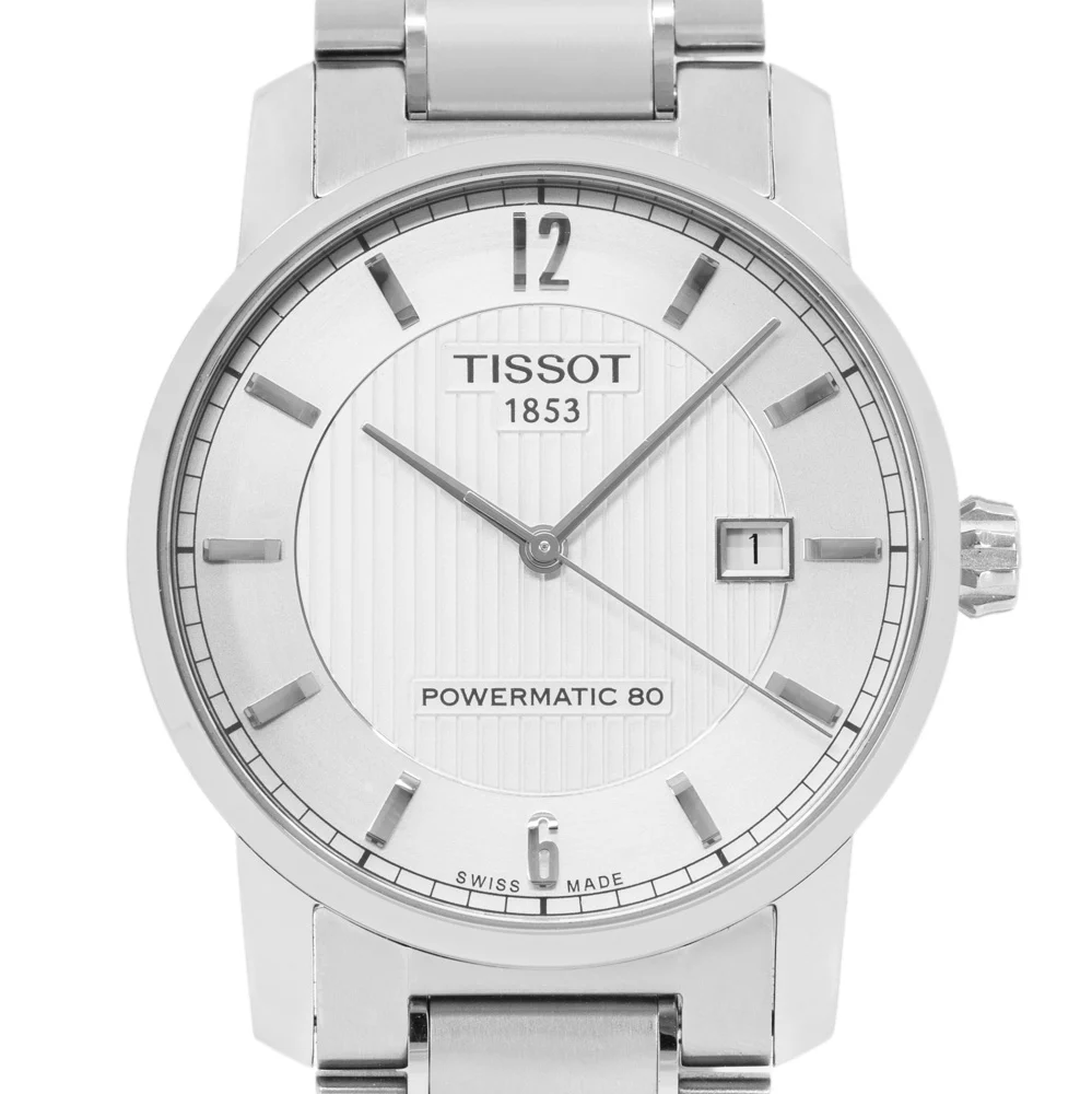 Tissot Men's T087.407.44.037.00 T-Classic 40mm Titanium Auto - Image 3