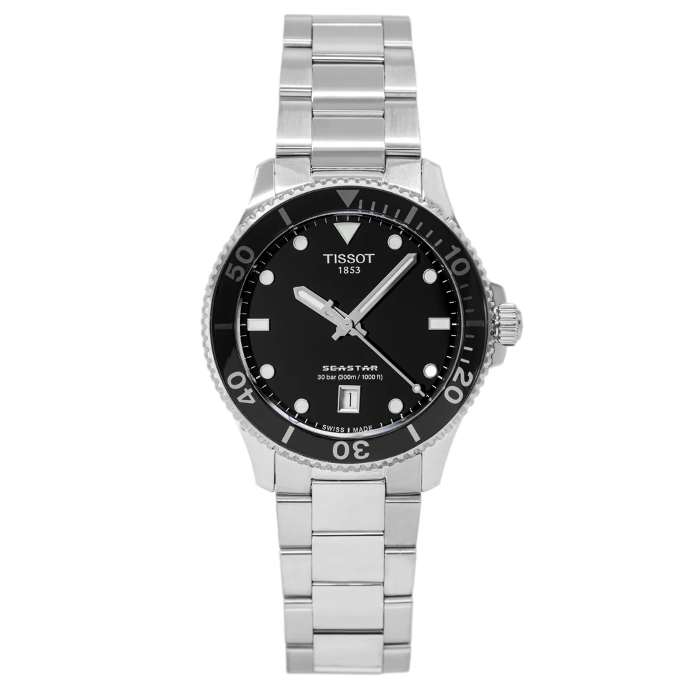 Tissot Men's T120.410.11.051.00 Seastar 1000 Quartz 40 mm - Image 2
