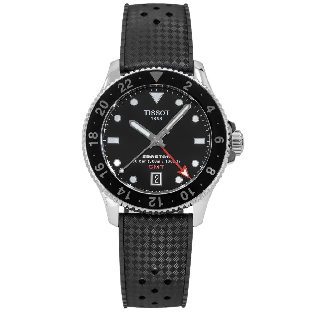 Tissot Men's T120.852.17.051.00 Seastar 1000 GMT Quartz - Image 2