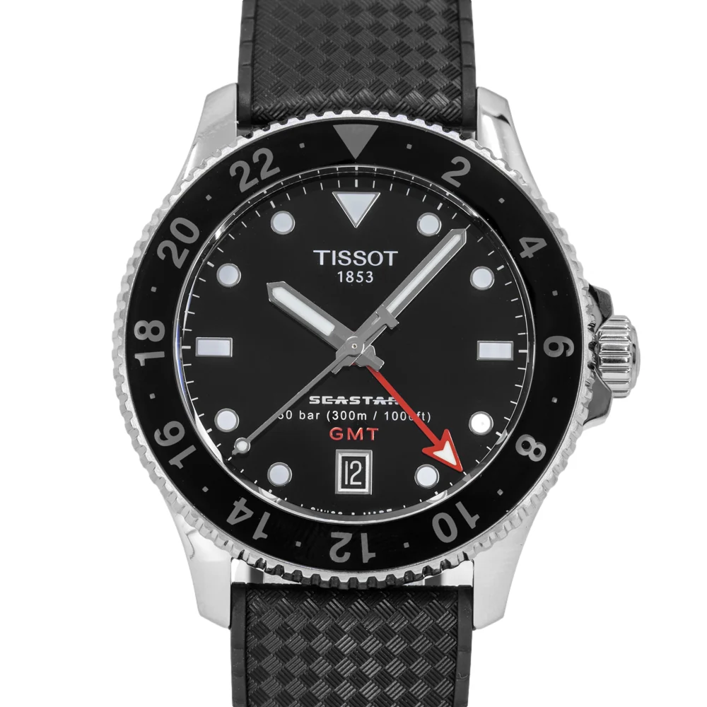 Tissot Men's T120.852.17.051.00 Seastar 1000 GMT Quartz - Image 3