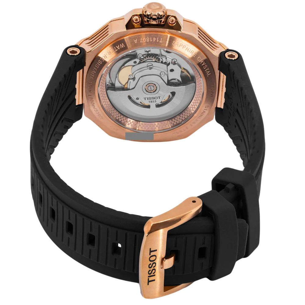 Tissot Men's T141.807.37.051.00 T-Race Powermatic 80 - 41mm - Image 5