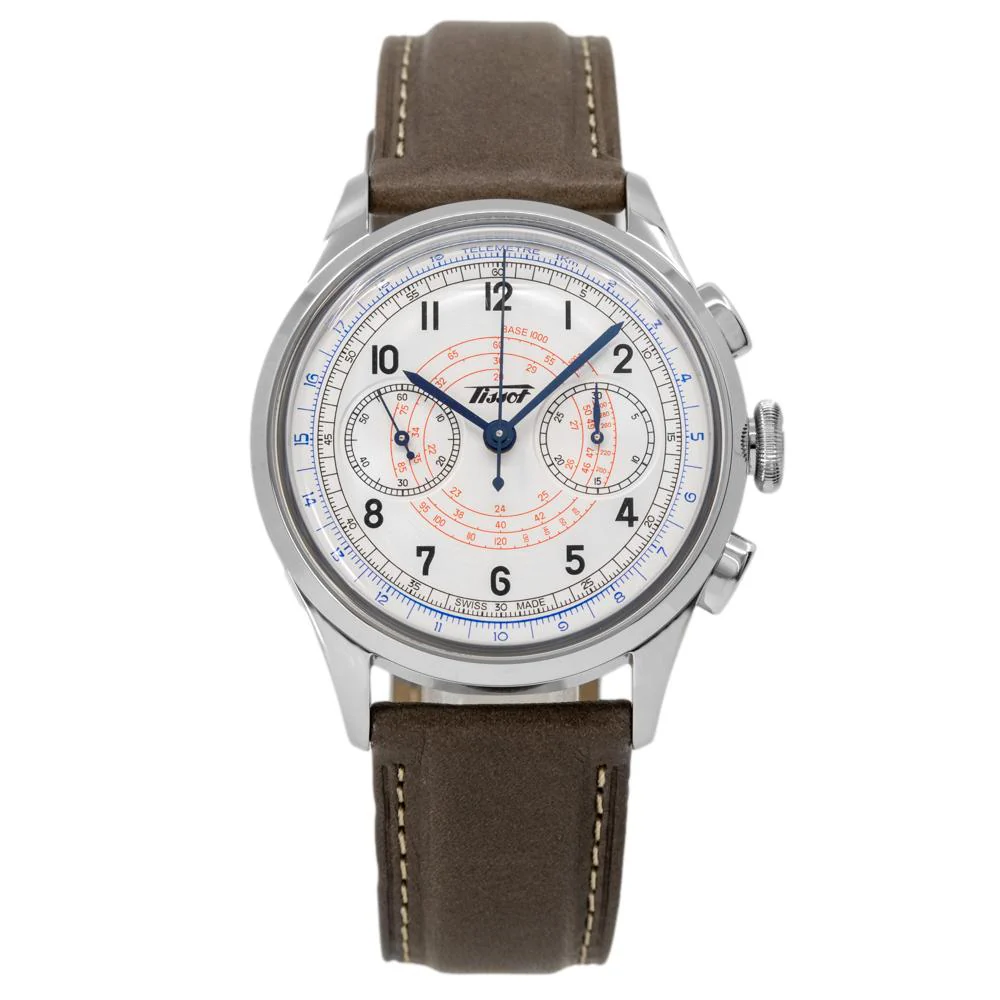 Tissot Men's T142.462.16.032.00 Telemeter 1938 Watch - Image 2