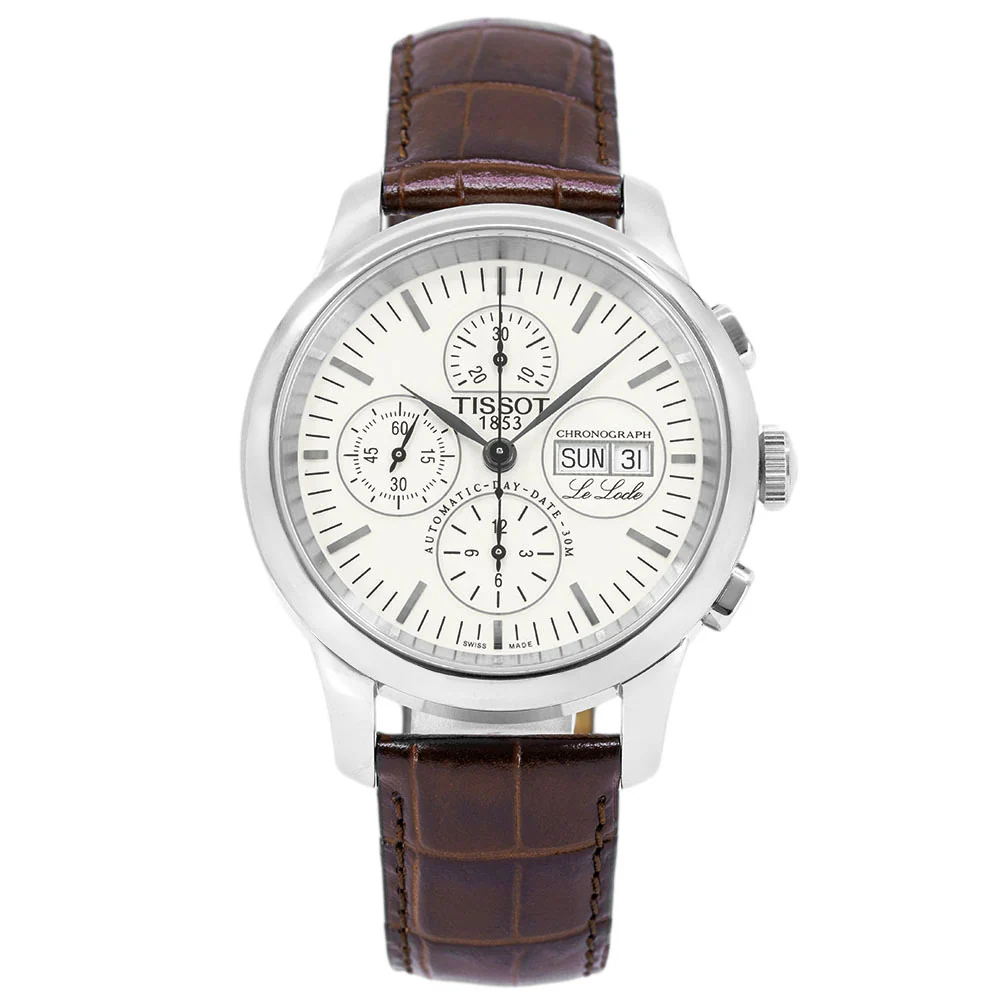 Tissot Men's T41.1.317.31 Le Locle White Dial Auto - Image 2
