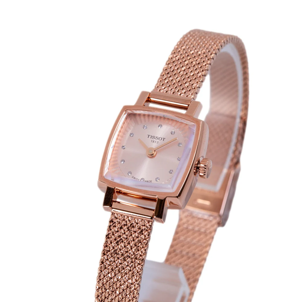Tissot T058.109.33.456.00 T-Lady Quartz Lovely Square Woman's Watch - Image 4