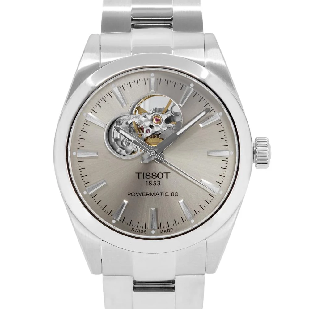 Tissot T127.407.11.081.00 Gentleman Open Heart - Image 3