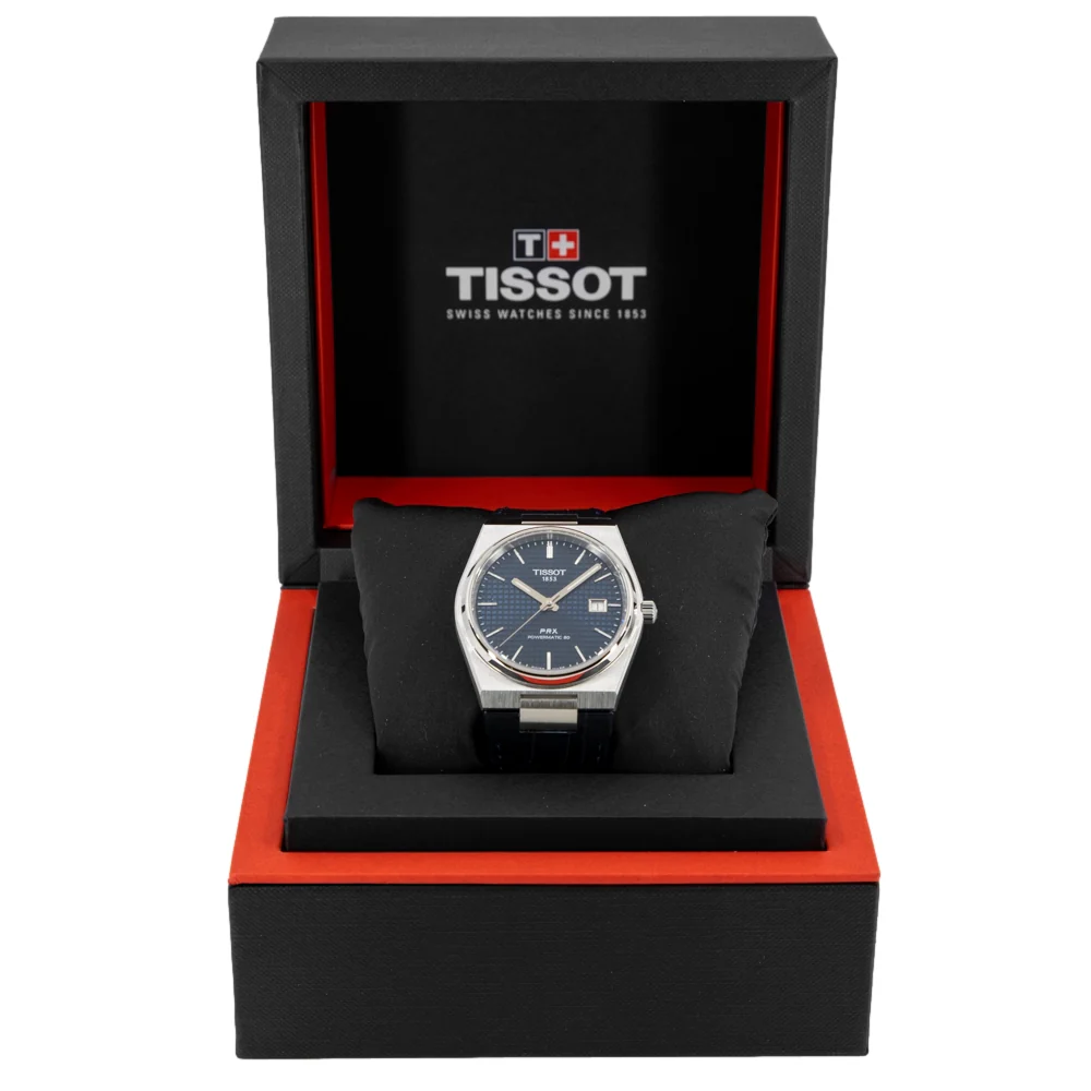 Tissot T137.407.16.041.00 PRX Automatic Blue Strap - Image 8