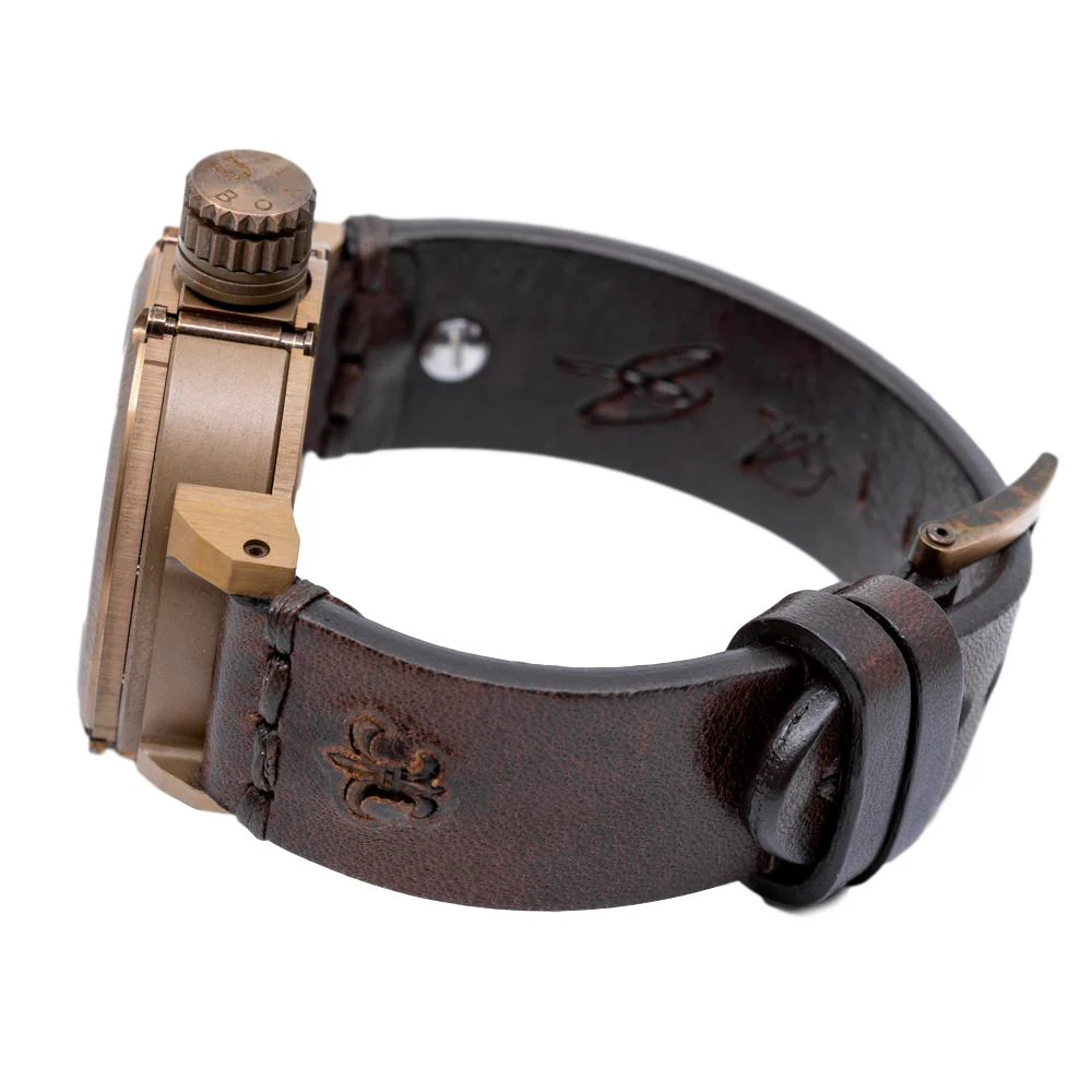 U-Boat Men's 7538 Chimera 46 Day Date Bronze Limited Edition - Image 4