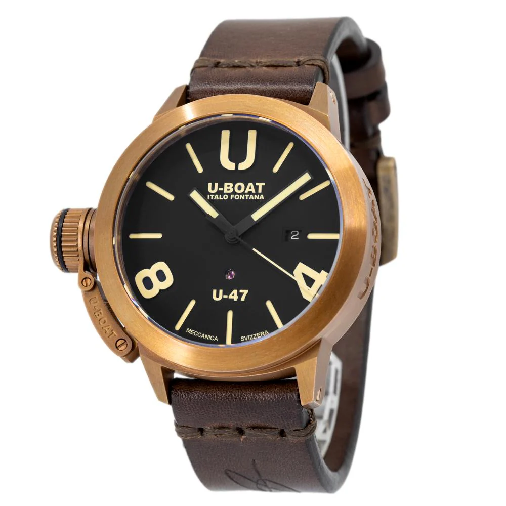 U-Boat Men's 7797 Cassico U-47 Bronze Watch - Image 2