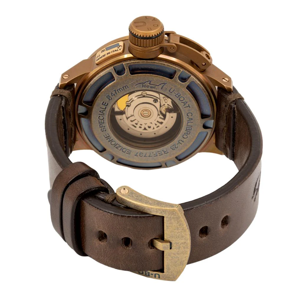 U-Boat Men's 7797 Cassico U-47 Bronze Watch - Image 5