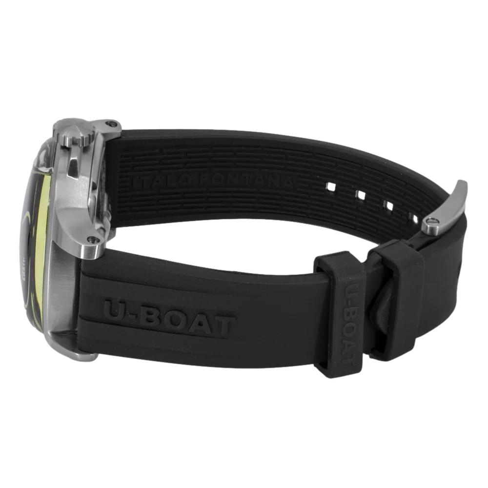 U-boat Men's 8463/B Darkmoon 44mm Black Dial Quartz - Image 4