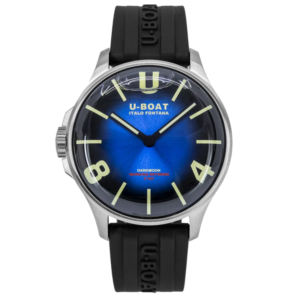 U-Boat Men's 8704/D Darkmoon 44MM Blue SS SOLEIL - Image 2