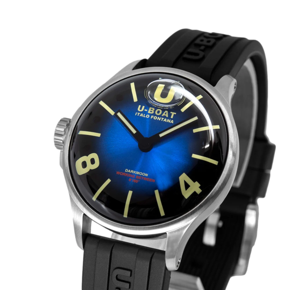 U-Boat Men's 9021/C Darkmoon Blue SS Soleil Quartz - Image 10