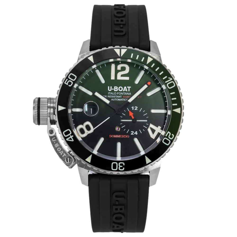 U-Boat Men's 9520 Sommerso 46 mm Ceramic Green Dial Auto - Image 3