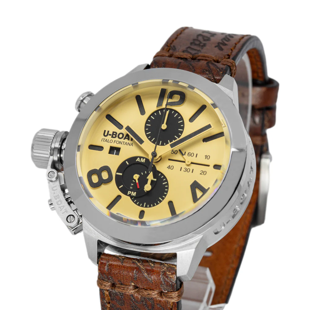 U-Boat Men's 9568 Classico 45 Tungsten Champagne Dial Auto - Image 10