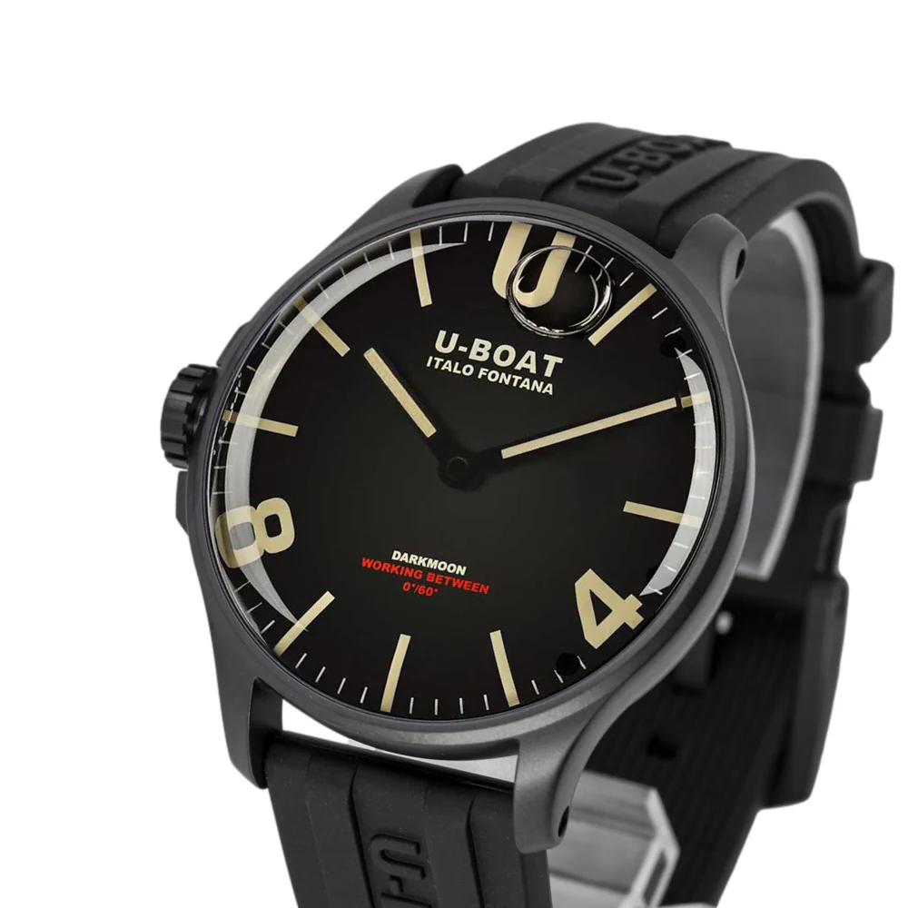 U-Boat Men's watch/Unisex 8464/C Darkmoon 44 mm Black IPB Quarzo - Image 10