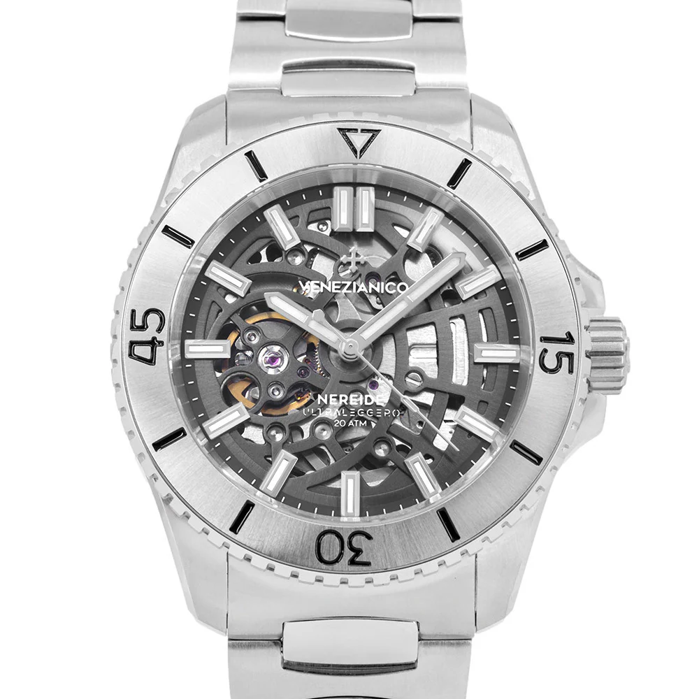 Venezianico Men's 3921508C Nereide Ultraleggero 42mm Auto - Image 3