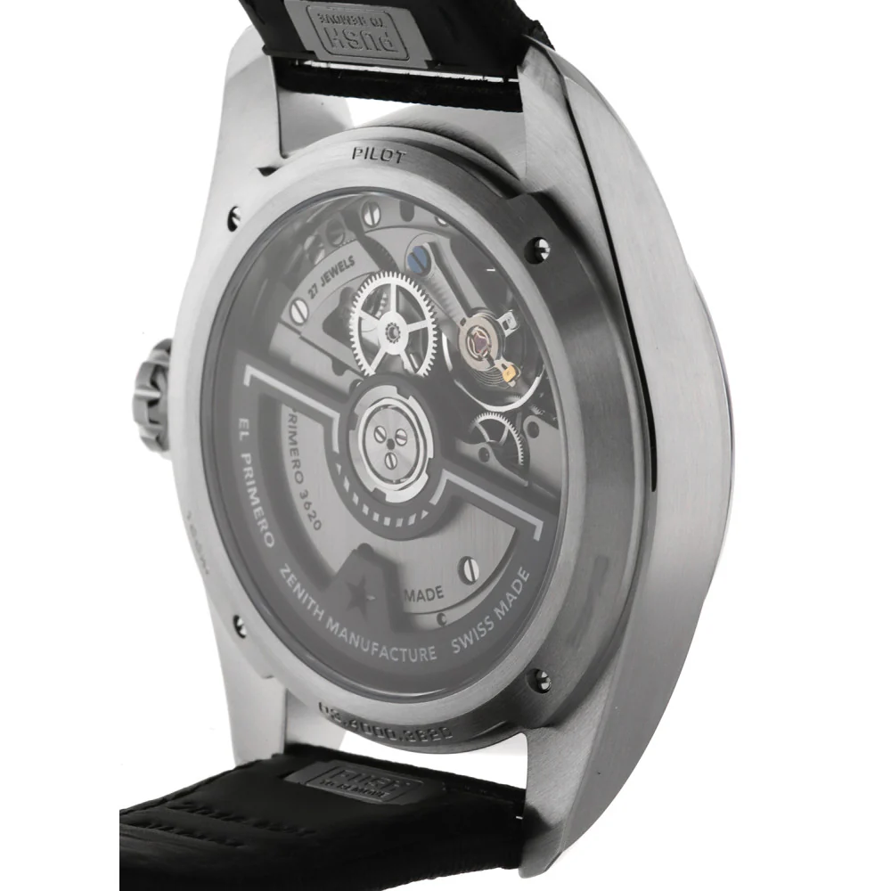 Zenith 03.4000.3620/21.I001 Pilot Automatic Men's Watch - Image 4