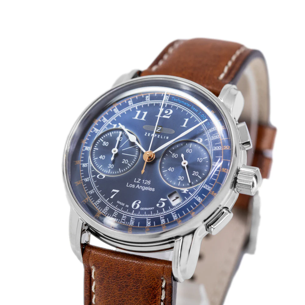 Zeppelin Men's 7614-3 LZ126 Los Angeles Quartz Chronograph - Image 10