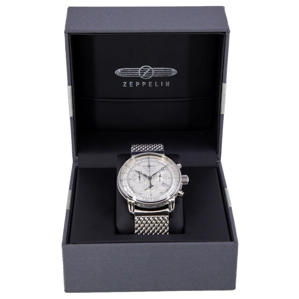 Zeppelin Men's 7680M1 100 Years of Zeppelin 42mm Quartz - Image 9